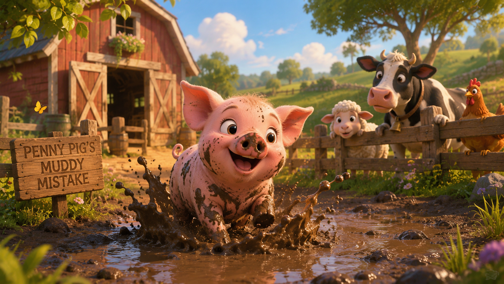 Penny Pig's Muddy Mistake